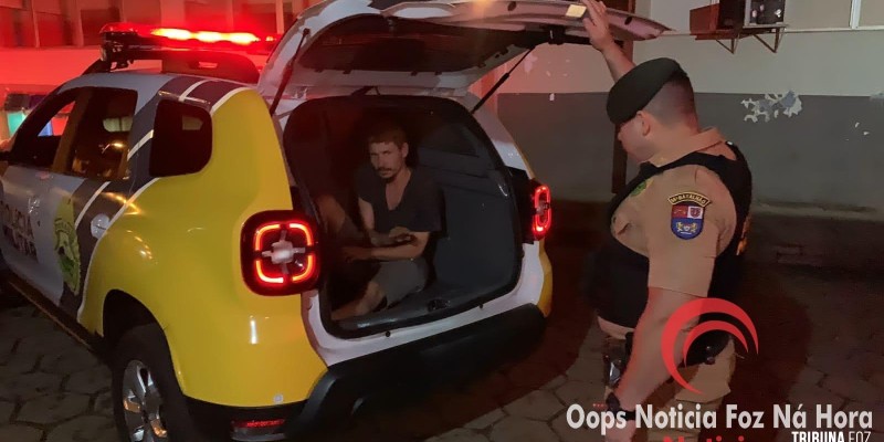 Homem é preso após invadir obra em construção  