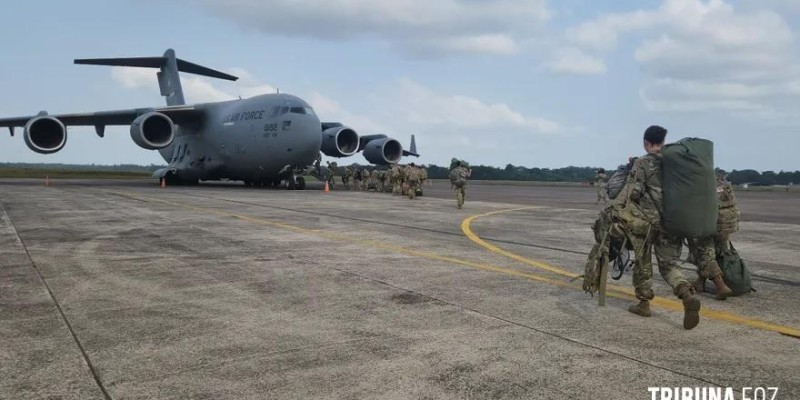 Na Amazônia, militares dos EUA iniciam treinamentos em conjunto com o Exército Brasileiro