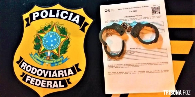 PRF prende foragido da justiça na Ponte Tancredo Neves