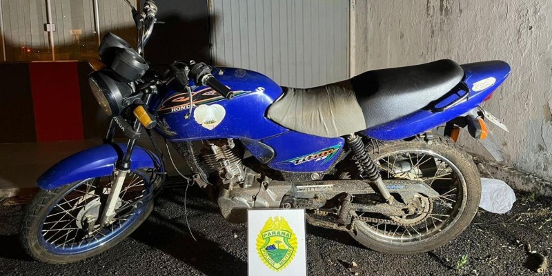 ROTAM recupera motocicleta com alerta de furto na Vila Portes