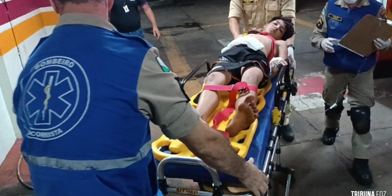 Siate socorre adolescente esfaqueado na barriga na Vila C