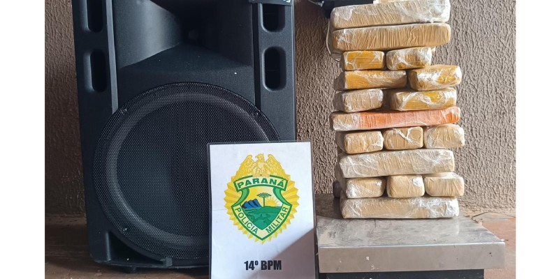 CHOQUE apreende 14 Kg de maconha na Vila Portes