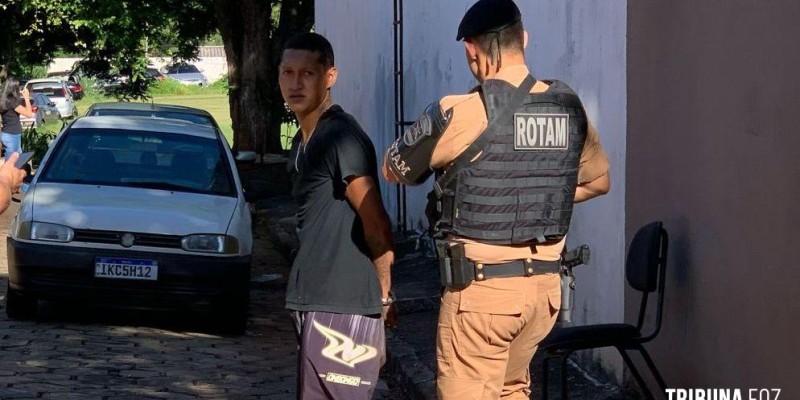 Homem é preso pela ROTAM acusado de tentativa de homicídio