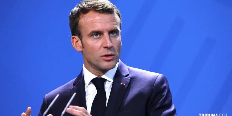 Macron não exclui possibilidade de europeus enviarem tropas à Ucrânia