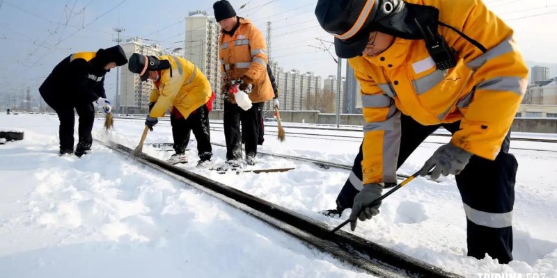 Neve e gelo atrapalham viagens antes do Ano Novo Chinês