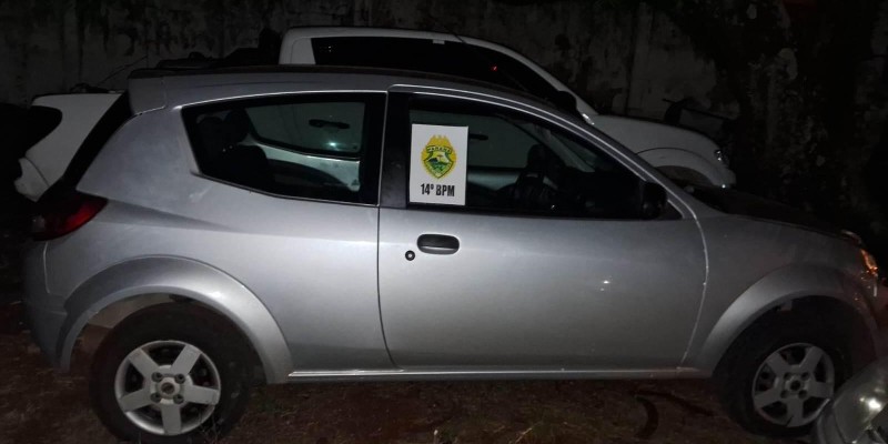 Policia Militar recupera veículo roubado na Vila A