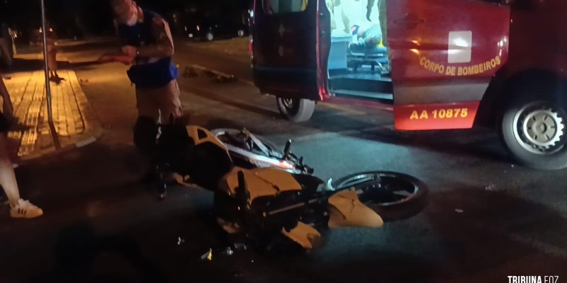 Siate socorre duas vítimas após colisão no Jardim Ipê