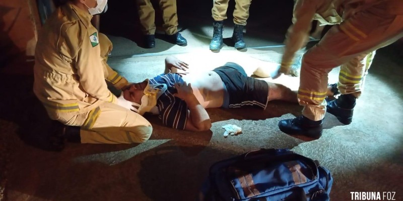 Siate socorre vitima de agressão no Jardim Guaira