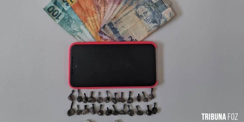 PM prende traficante em flagrante no Jardim São Paulo