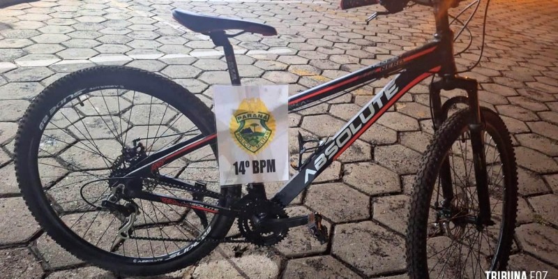 PM recupera bicicleta furtada na Favela do Monsenhor