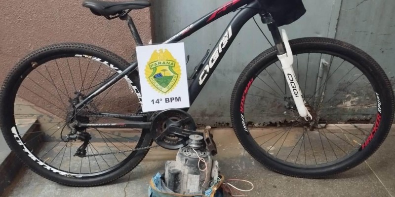 Policia Militar recupera bicicleta furtada na Av. Maceió