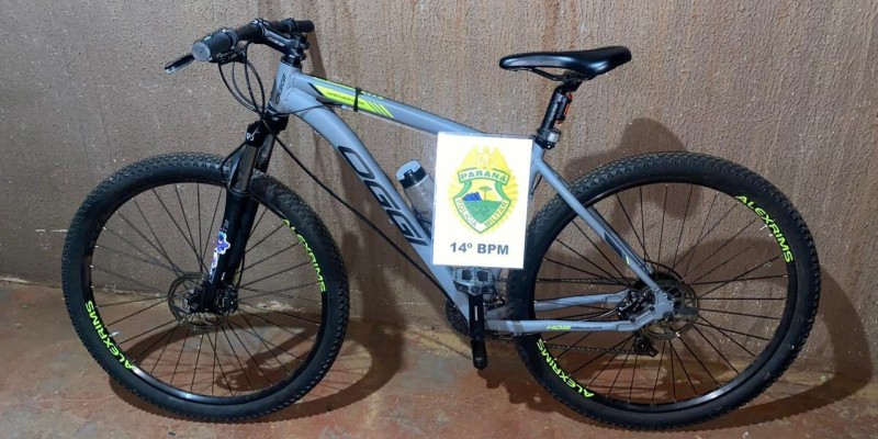 Policia Militar recupera bicicleta furtada no Jardim Jupira
