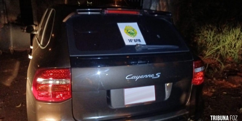 Policia Militar recupera veículo de luxo no Jardim Jupira
