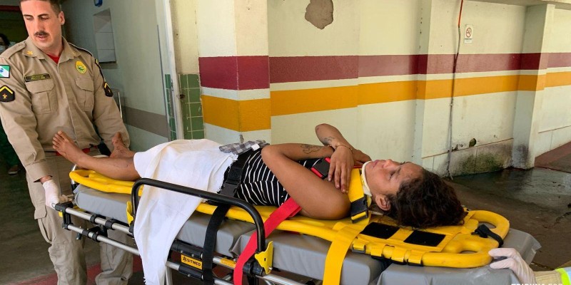 Siate atende vítima de atropelamento na Vila das Batalhas