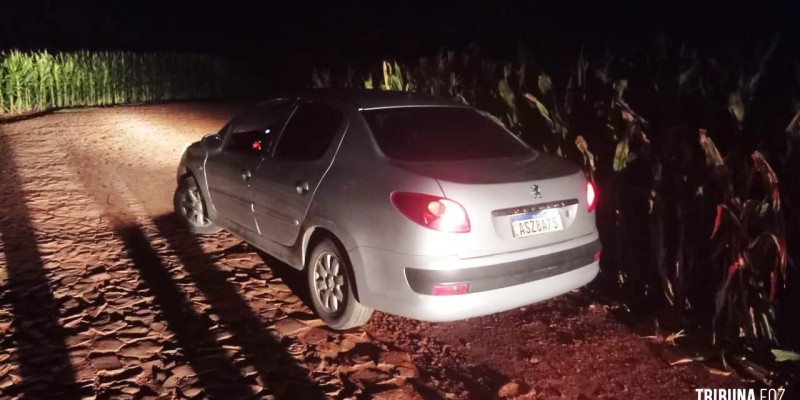BPFRON recupera veículo roubado em Santa Terezinha de Itaipu