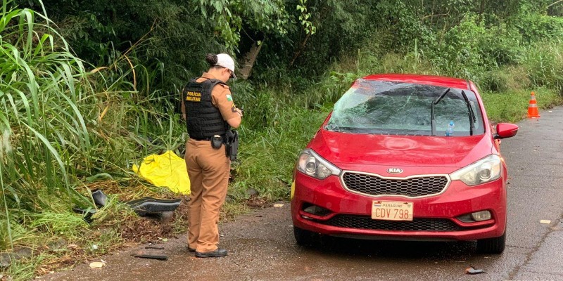 Motociclista morre após colisão na Av. Beira Rio