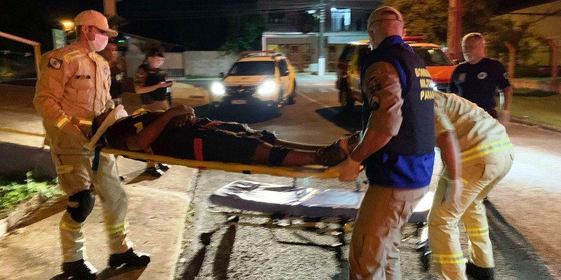 Siate atende vítima de agressão no Bairro Portal da Foz