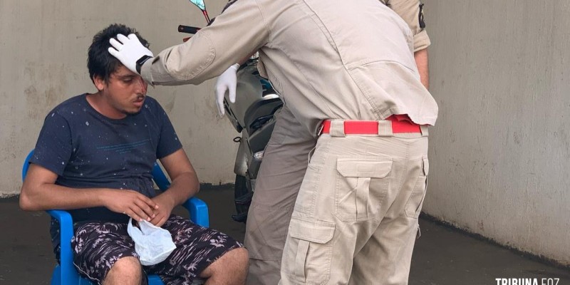 Siate socorre vitima de agressão no Bairro Três Lagoas