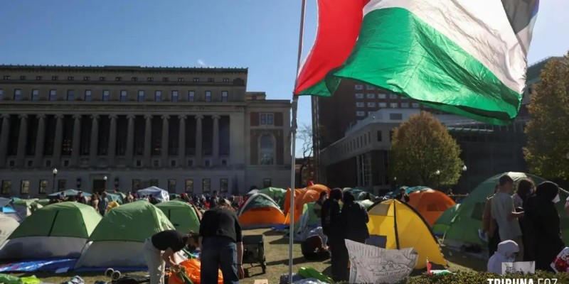 Universidades dos EUA têm protestos pró-Palestina; autoridades reagem