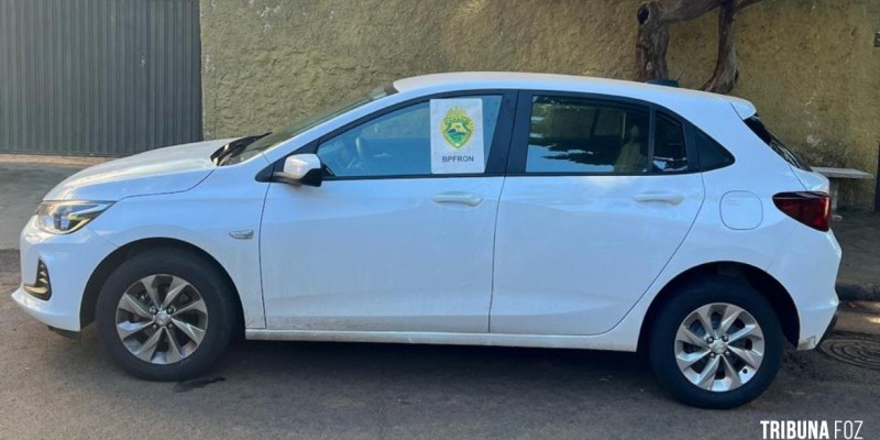 BPFRON recupera veiculo furtado no Bairro Jardim América