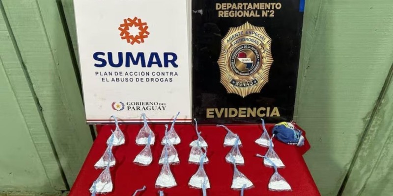 SENAD prende traficante que vendia cocaína em Ciudad Del Este
