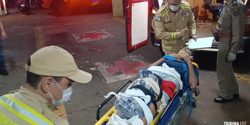 Adolescente fica gravemente após atropelamento na Av. Surubi