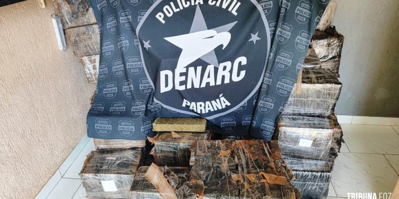 DENARC prende duas pessoas e apreende 1 tonelada de maconha