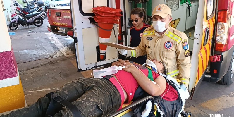 Grave Acidente de Trânsito na Ponte Internacional da Amizade