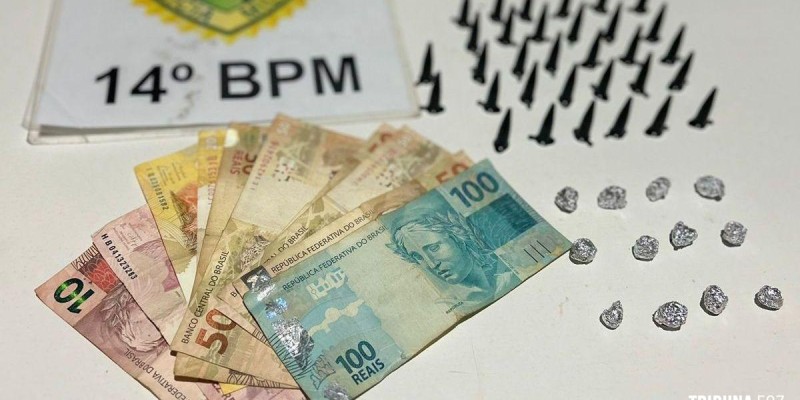 PM aprende menor por tráfico de drogas em Medianeira