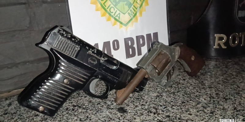 ROTAM prende homem com duas armas de fogo no Porto Meira
