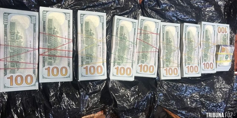 Brasileiro é preso com $ 90 mil dólares em Ciudad Del Este