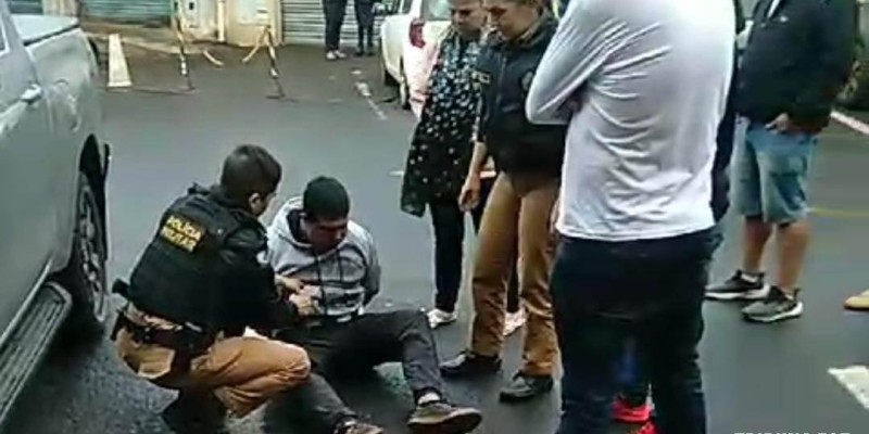Ladrão é preso em flagrante na Vila Portes