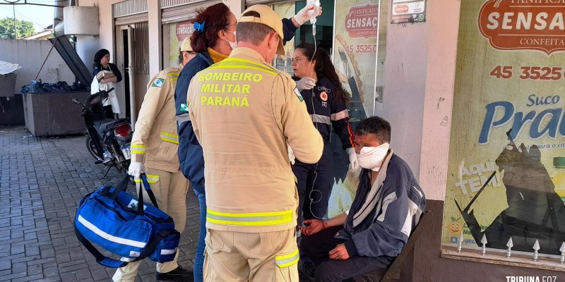 Morador de rua é esfaqueado na Praça da Bíblia
