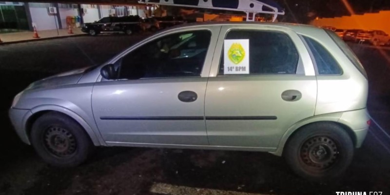 ROTAM recupera veículo roubado no Bairro Parque Imperatriz