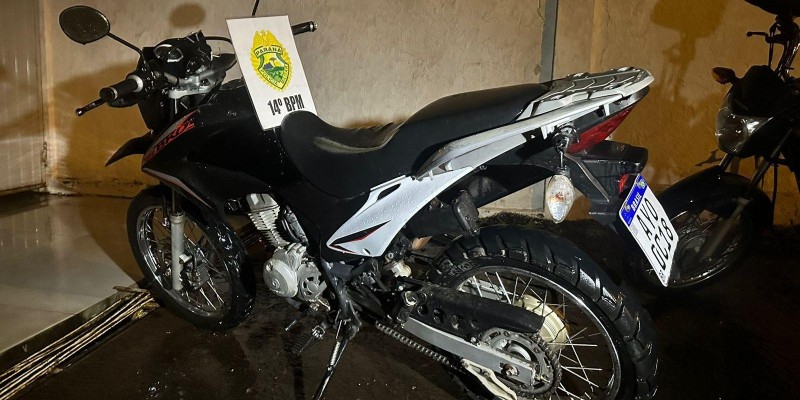Ladrão de moto é preso pela PM em flagrante na Vila Portes