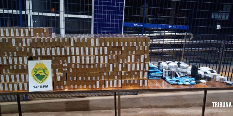 ROTAM apreende R$ 150 mil em contrabando na favela do Queijo 