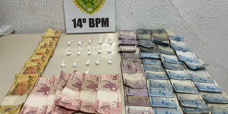 ROTAM prende homem por tráfico de drogas no centro de Foz