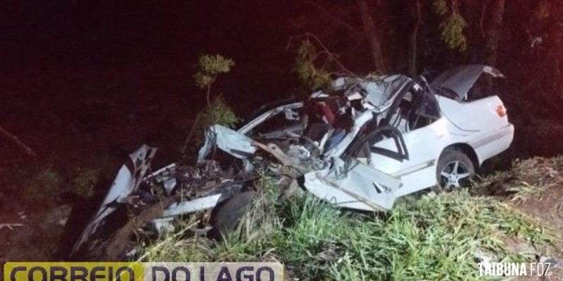 Condutor morre após acidente na PR-317 em Santa Helena