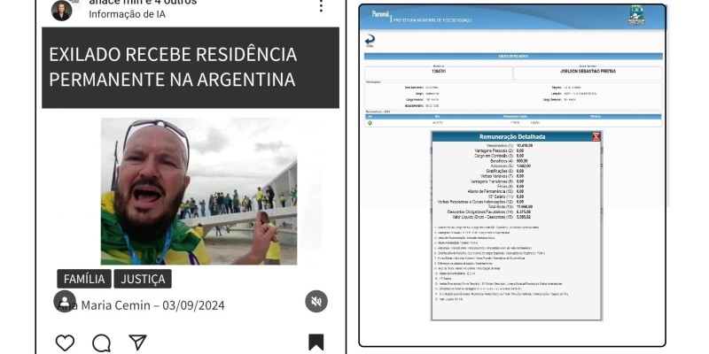 Guarda Municipal foragido da Justiça vive legalmente em Puerto Iguazú