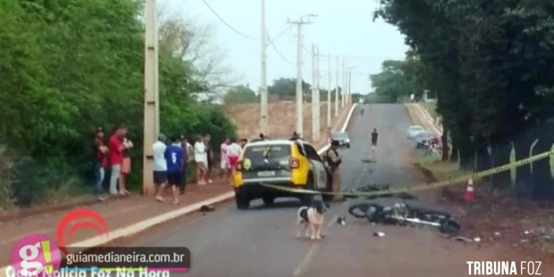 Jovem perde a vida em trágico acidente de moto em Itaipulândia