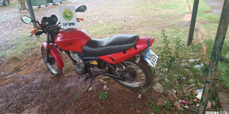 Militares da RPA Norte apreende motocicleta com sinais adulterados no Condomínio Grande Lago