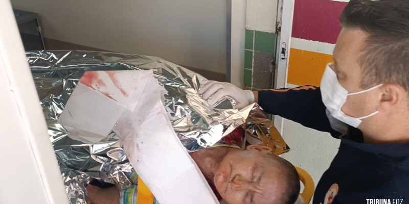 Idoso de 84 anos de idade é esfaqueado pelo neto na Vila C