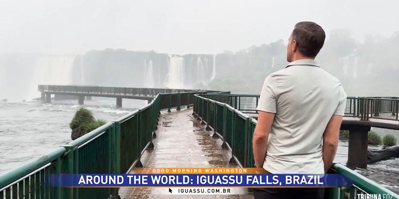 Parque Nacional do Iguaçu ganha destaque em programa dos Estados Unidos