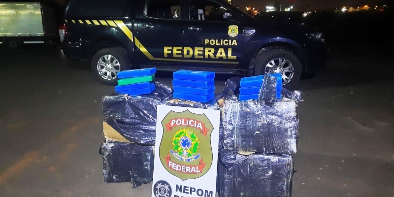 Polícia Federal apreende quase duzentos quilos de cocaína às margens do Rio Paraná