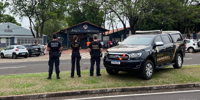 Polícia Federal realiza fiscalização eleitoral. Em Foz do Iguaçu duas pessoas foram detidas