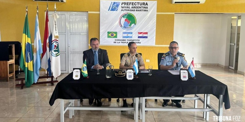 Policia Federal recebe a presidência do Comando Tripartite em Foz do Iguaçu