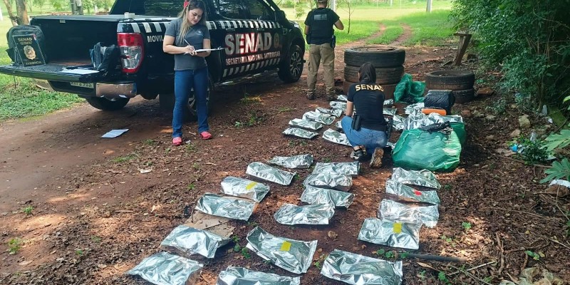 SENAD apreende 90 Kg de maconha tipo 