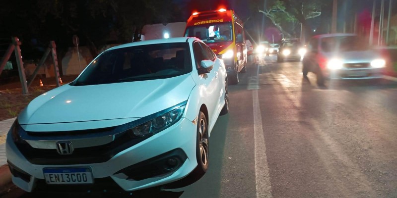 Siate socorre motociclista após colisão na Vila Yolanda