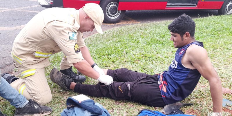 Siate é acionado após colisão na Av. das Cataratas