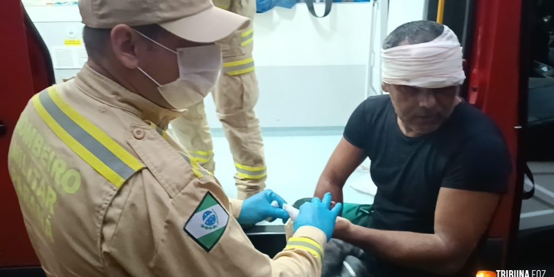 Siate socorre homem após briga de bar na Invasão do Bubas
